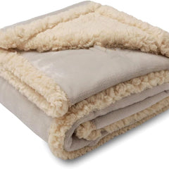 The Den Blanket in cream