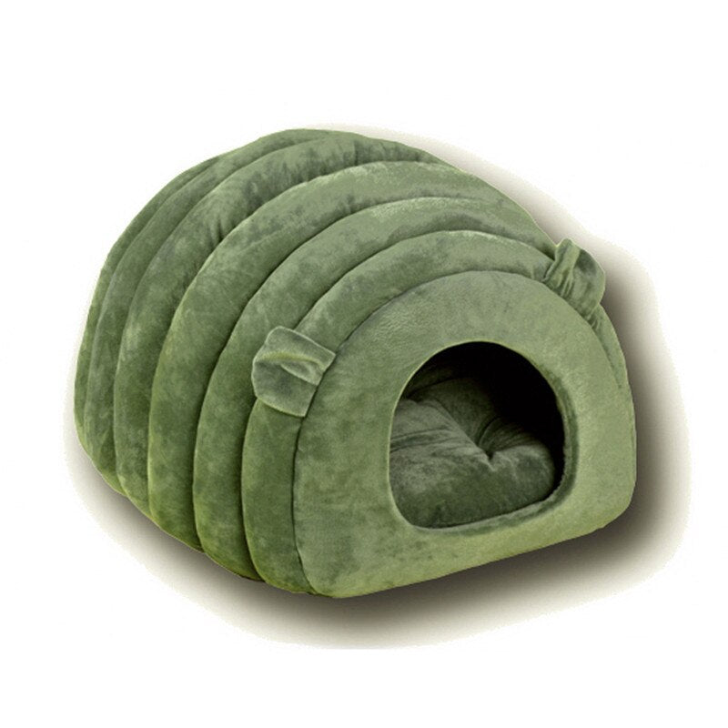 The Hideaway Cat Cave, side view