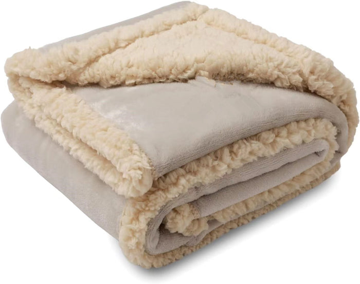 The Den Blanket in cream